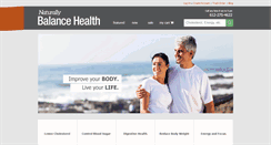 Desktop Screenshot of naturallybalancehealth.com